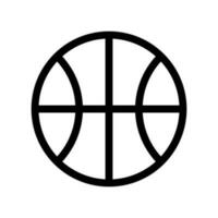 Basketball Icon Vector Symbol Design Illustration