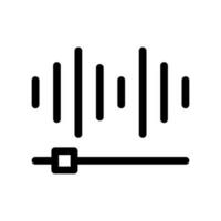 Sound Wave Icon Vector Symbol Design Illustration