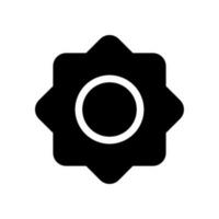 Brightness Icon Vector Symbol Design Illustration