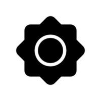 Brightness Icon Vector Symbol Design Illustration