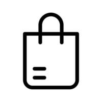 Shopping Bag Icon Vector Symbol Design Illustration