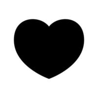 Heart Icon Vector Symbol Design Illustration