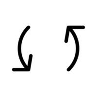 sincronización icono vector símbolo diseño ilustración