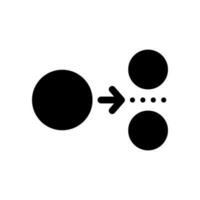 división icono vector símbolo diseño ilustración