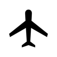 Airplane Icon Vector Symbol Design Illustration