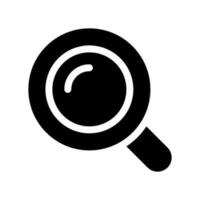 Magnifier Icon Vector Symbol Design Illustration