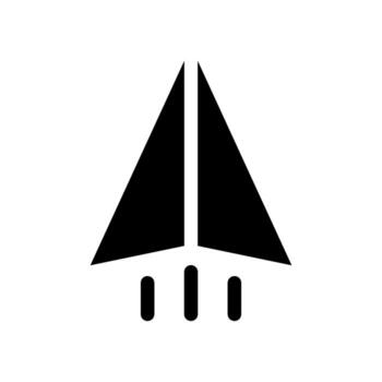 enviar icono vector símbolo diseño ilustración