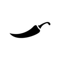 Chilli Icon Vector Symbol Design Illustration