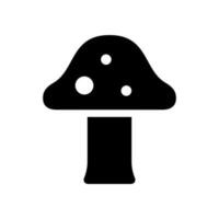 Mushroom Icon Vector Symbol Design Illustration