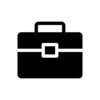 Briefcase Icon Vector Symbol Design Illustration