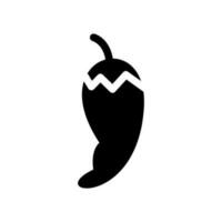 Chilli Icon Vector Symbol Design Illustration