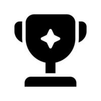 Trophy Icon Vector Symbol Design Illustration