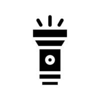 Flashlight Icon Vector Symbol Design Illustration