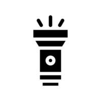 Flashlight Icon Vector Symbol Design Illustration