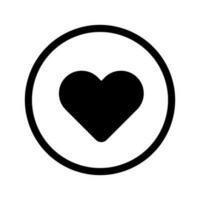 Love Icon Vector Symbol Design Illustration