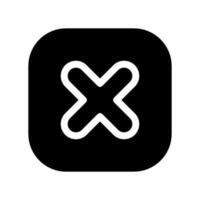 Delete Icon Vector Symbol Design Illustration