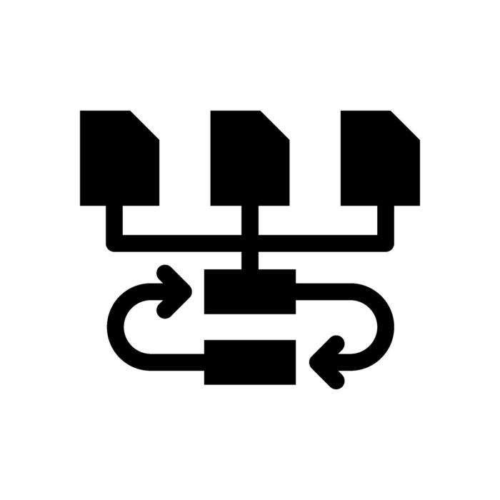 Data Flow Icon Vector Art, Icons, and Graphics for Free Download