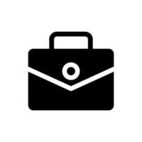 Briefcase Icon Vector Symbol Design Illustration