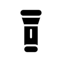 Flashlight Icon Vector Symbol Design Illustration