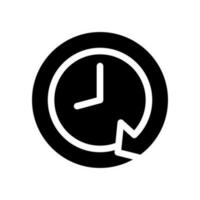 Duration Icon Vector Symbol Design Illustration