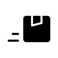 caja icono vector símbolo diseño ilustración