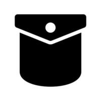 Pocket Icon Vector Symbol Design Illustration
