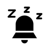 Snooze Icon Vector Symbol Design Illustration