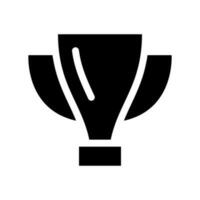 trofeo icono vector símbolo diseño ilustración