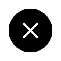Delete Icon Vector Symbol Design Illustration
