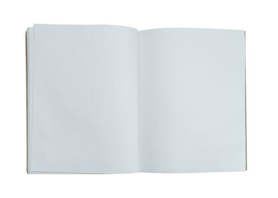 Empty Book on Canvas Texture Background, Open Diary or Notebook mockup with  white paper blank pages, Flat Lay Blank Catalog with copy space 26327593  Stock Photo at Vecteezy