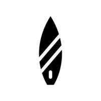 Surfboard Icon Vector Symbol Design Illustration