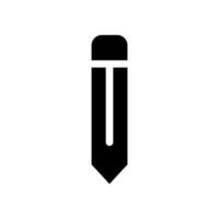 Pencil Icon Vector Symbol Design Illustration