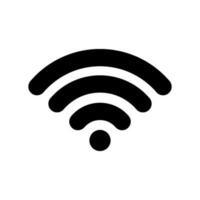 Wifi icono vector símbolo diseño ilustración