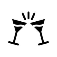 Cheers Icon Vector Symbol Design Illustration