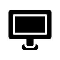 Monitor Icon Vector Symbol Design Illustration