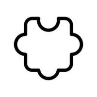 Puzzle Icon Vector Symbol Design Illustration