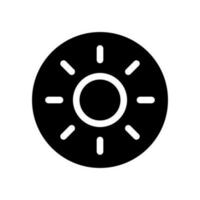 Brightness Icon Vector Symbol Design Illustration