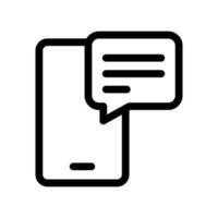 Text Message Icon Vector Symbol Design Illustration