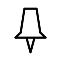 Push Pin Icon Vector Symbol Design Illustration