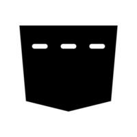 Pocket Icon Vector Symbol Design Illustration