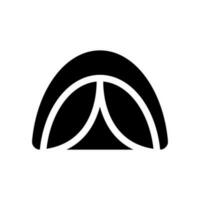 Dome Tent Icon Vector Symbol Design Illustration