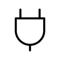 Plug Icon Vector Symbol Design Illustration