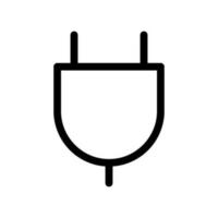 Plug Icon Vector Symbol Design Illustration