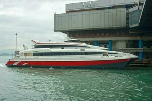 The Hong Kong-Macau Ferry Terminal in Sheung Wan photo