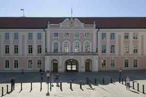 Parliament of Estonia in Tallinn photo