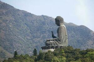 Tian Tan Buddha in Lantau Island photo