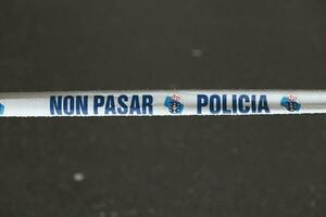 Galician police tape photo