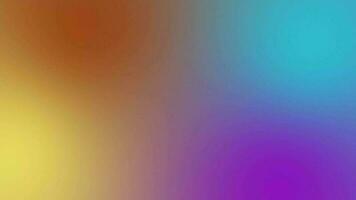 Colorful gradient transition for background video