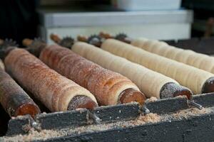 trdelnik en haciendo foto