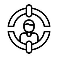 Customer Segmentation Vector Icon